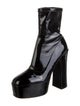 Stuart Weitzman Patent Leather Boots