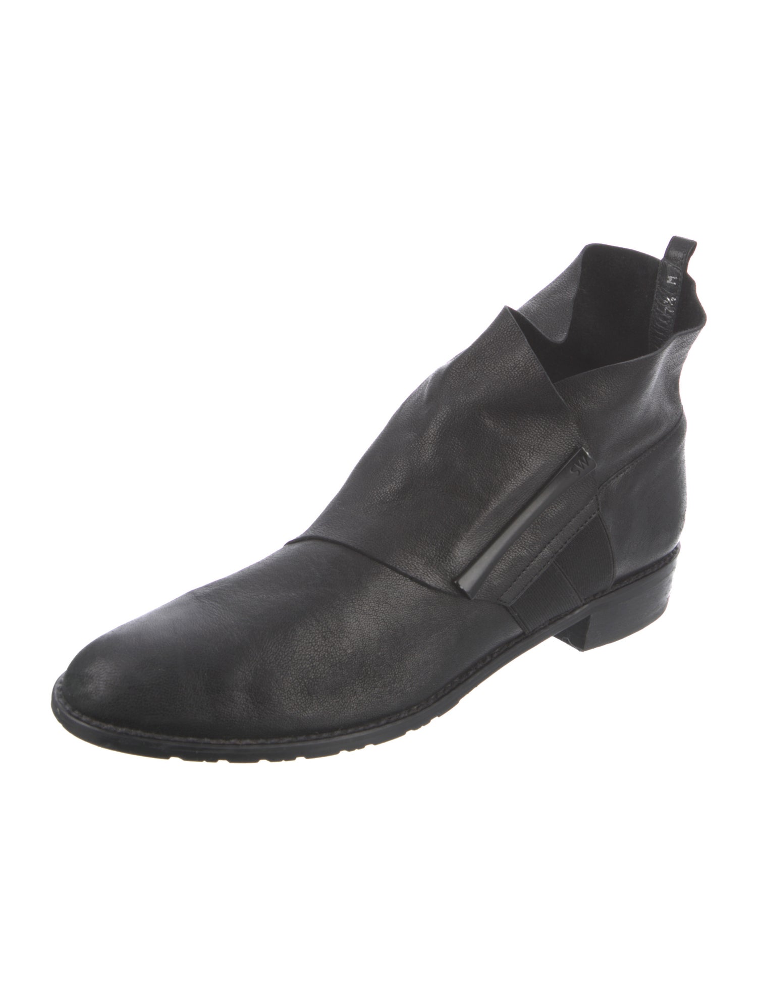Stuart Weitzman Leather Chelsea Boots