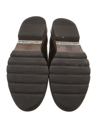 Stuart Weitzman Patent Leather Loafers