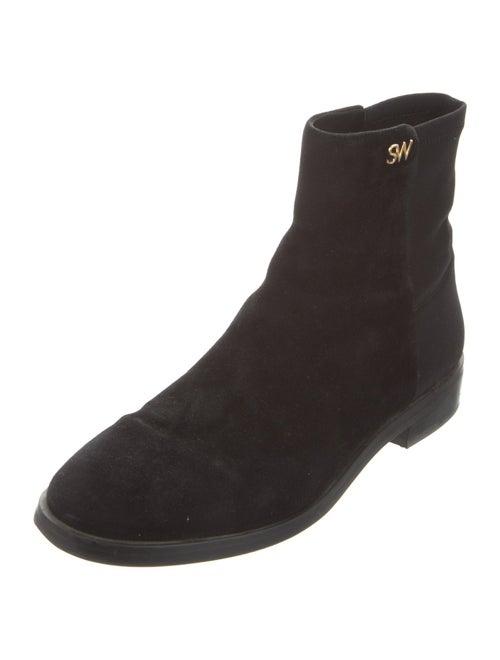 Stuart Weitzman Suede Chelsea Boots