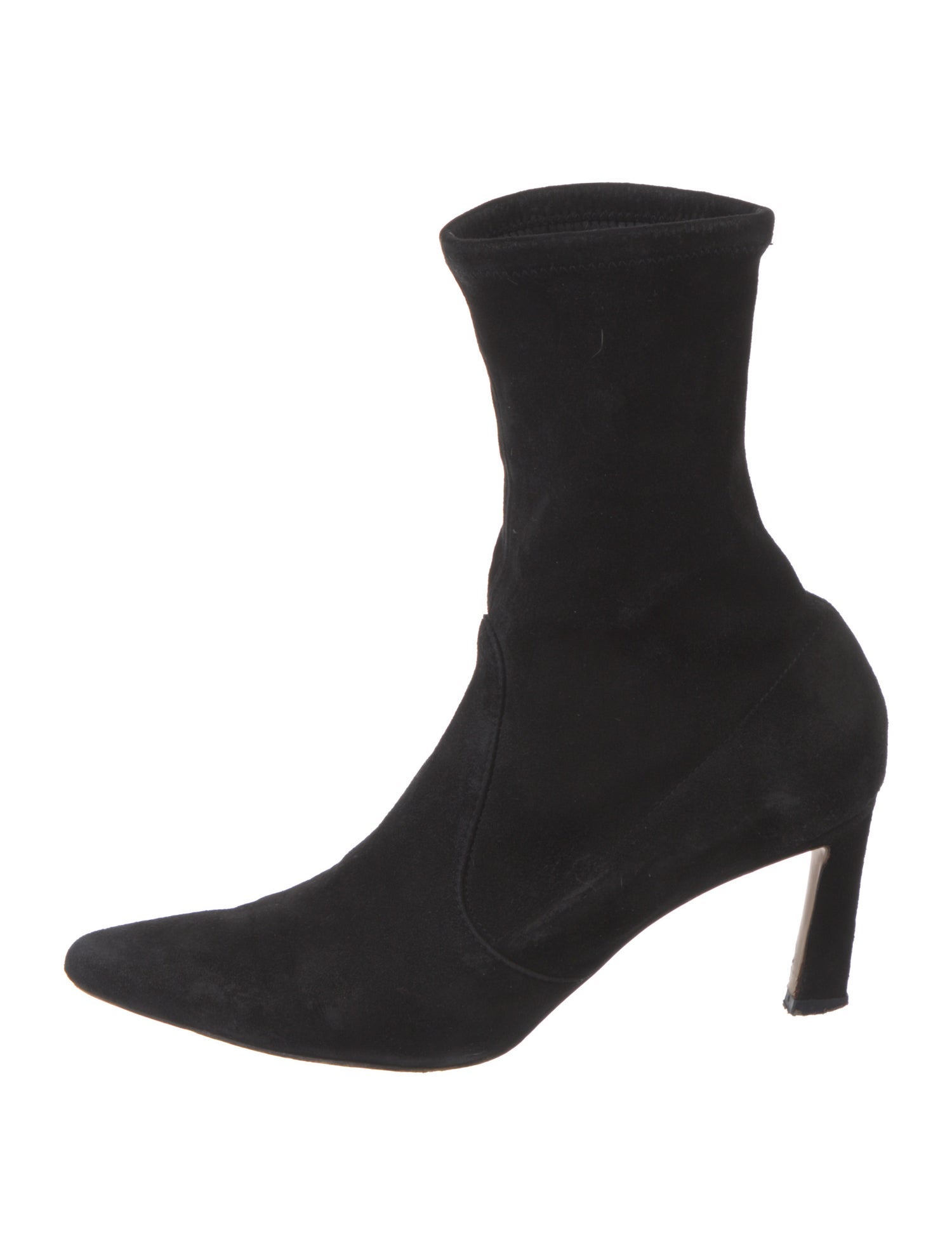 Stuart Weitzman Suede Sock Boots