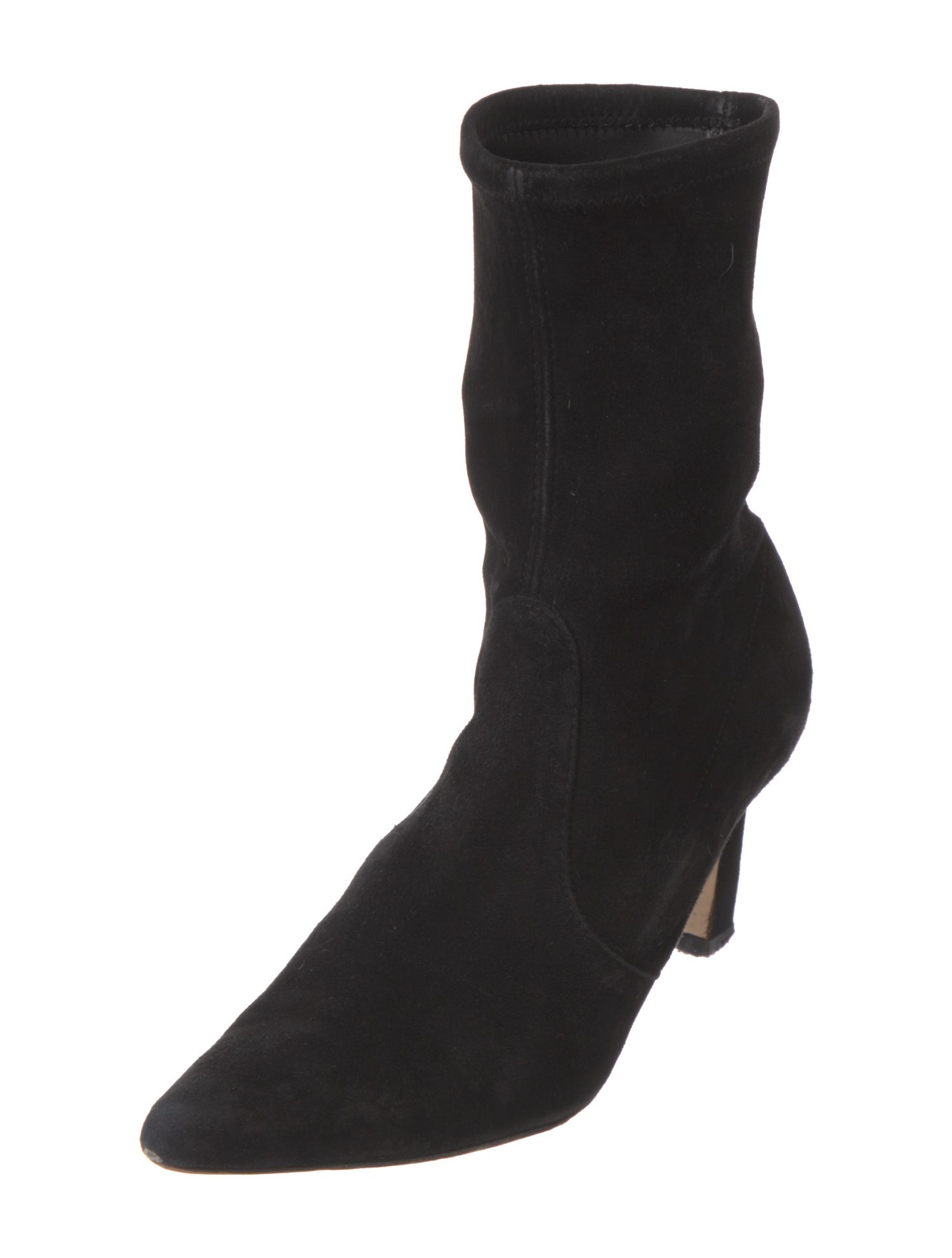 Stuart Weitzman Suede Sock Boots