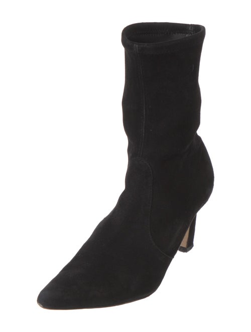Stuart Weitzman Suede Sock Boots