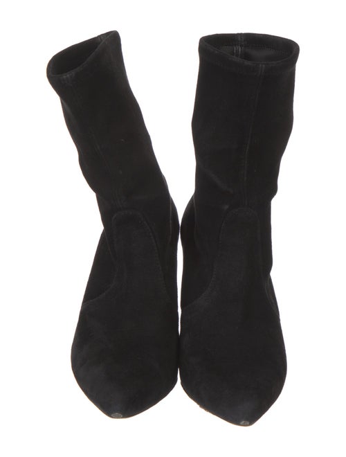Stuart Weitzman Suede Sock Boots