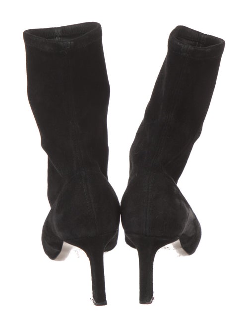Stuart Weitzman Suede Sock Boots