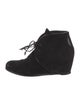 Stuart Weitzman Suede Lace-Up Boots