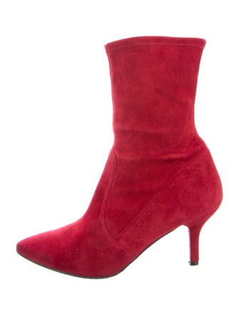 Stuart Weitzman Suede Sock Boots