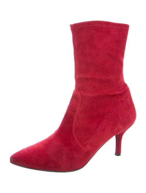 Stuart Weitzman Suede Sock Boots
