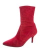 Stuart Weitzman Suede Sock Boots