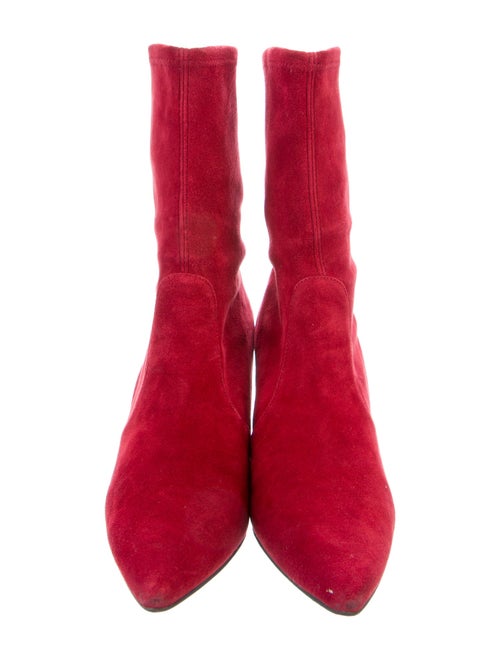 Stuart Weitzman Suede Sock Boots