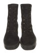 Stuart Weitzman Suede Combat Boots