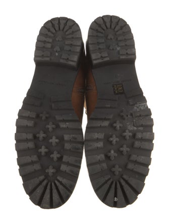 Stuart Weitzman Suede Combat Boots