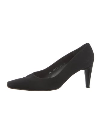 Stuart Weitzman Canvas Pumps