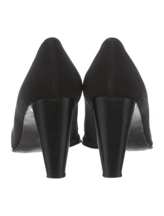 Stuart Weitzman Canvas Pumps