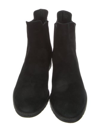 Stuart Weitzman Suede Chelsea Boots