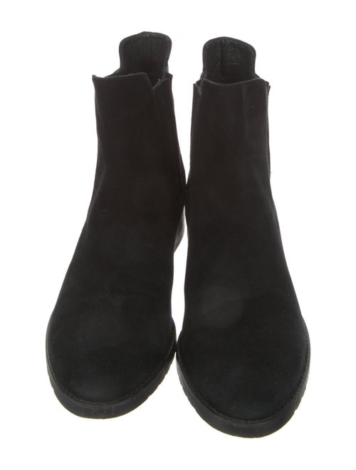 Stuart Weitzman Suede Chelsea Boots