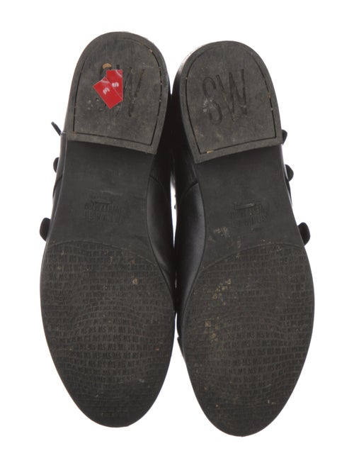 Stuart Weitzman Leather Lace-Up Boots