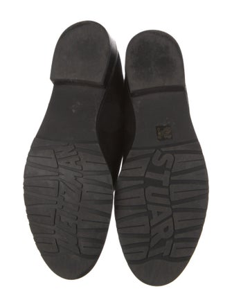 Stuart Weitzman Suede Combat Boots