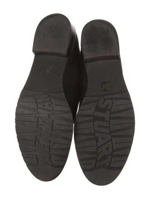 Stuart Weitzman Suede Combat Boots