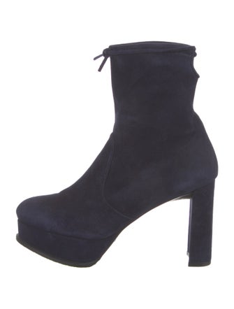 Stuart Weitzman Suede Sock Boots