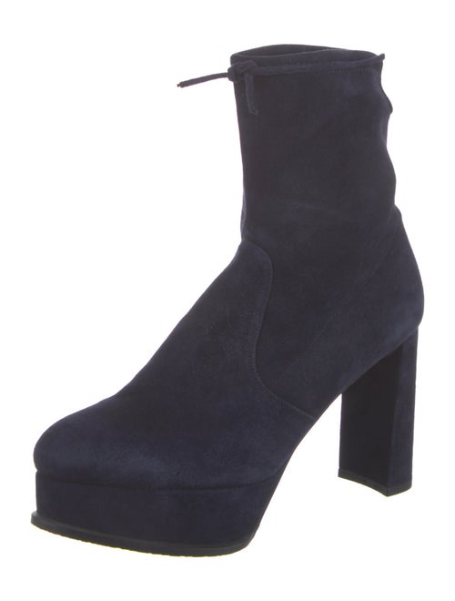 Stuart Weitzman Suede Sock Boots