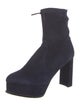 Stuart Weitzman Suede Sock Boots