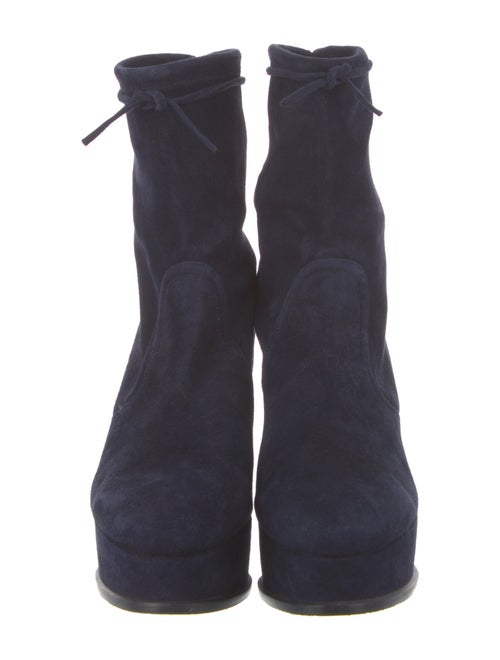 Stuart Weitzman Suede Sock Boots