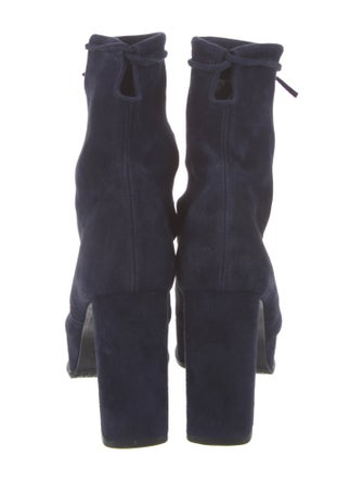 Stuart Weitzman Suede Sock Boots