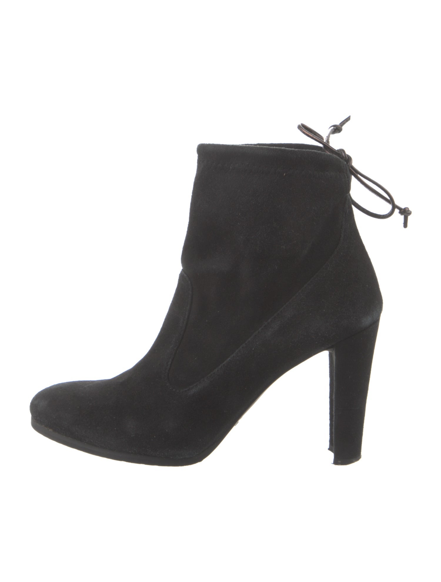 Stuart Weitzman Suede Lace-Up Boots