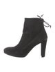 Stuart Weitzman Suede Lace-Up Boots