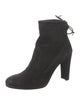 Stuart Weitzman Suede Lace-Up Boots