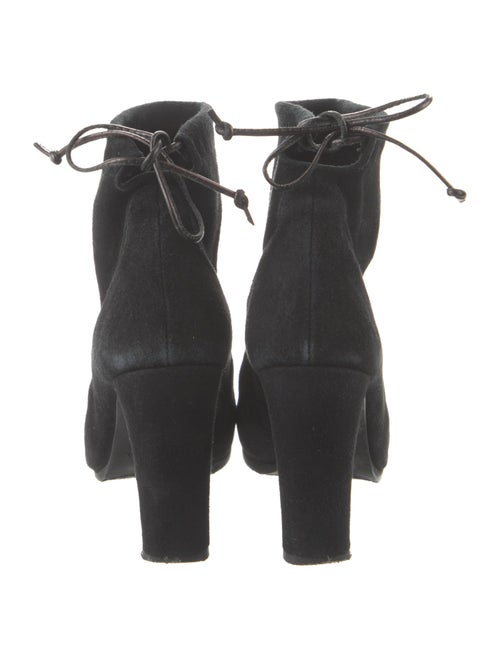 Stuart Weitzman Suede Lace-Up Boots
