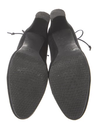 Stuart Weitzman Suede Lace-Up Boots