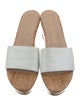 Stuart Weitzman Leather Slides