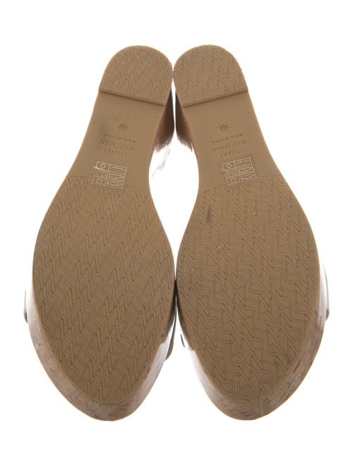 Stuart Weitzman Leather Slides