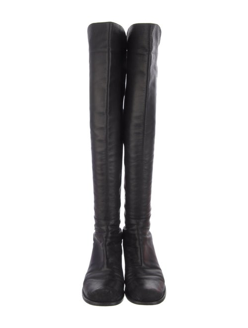 Stuart Weitzman Leather Riding Boots