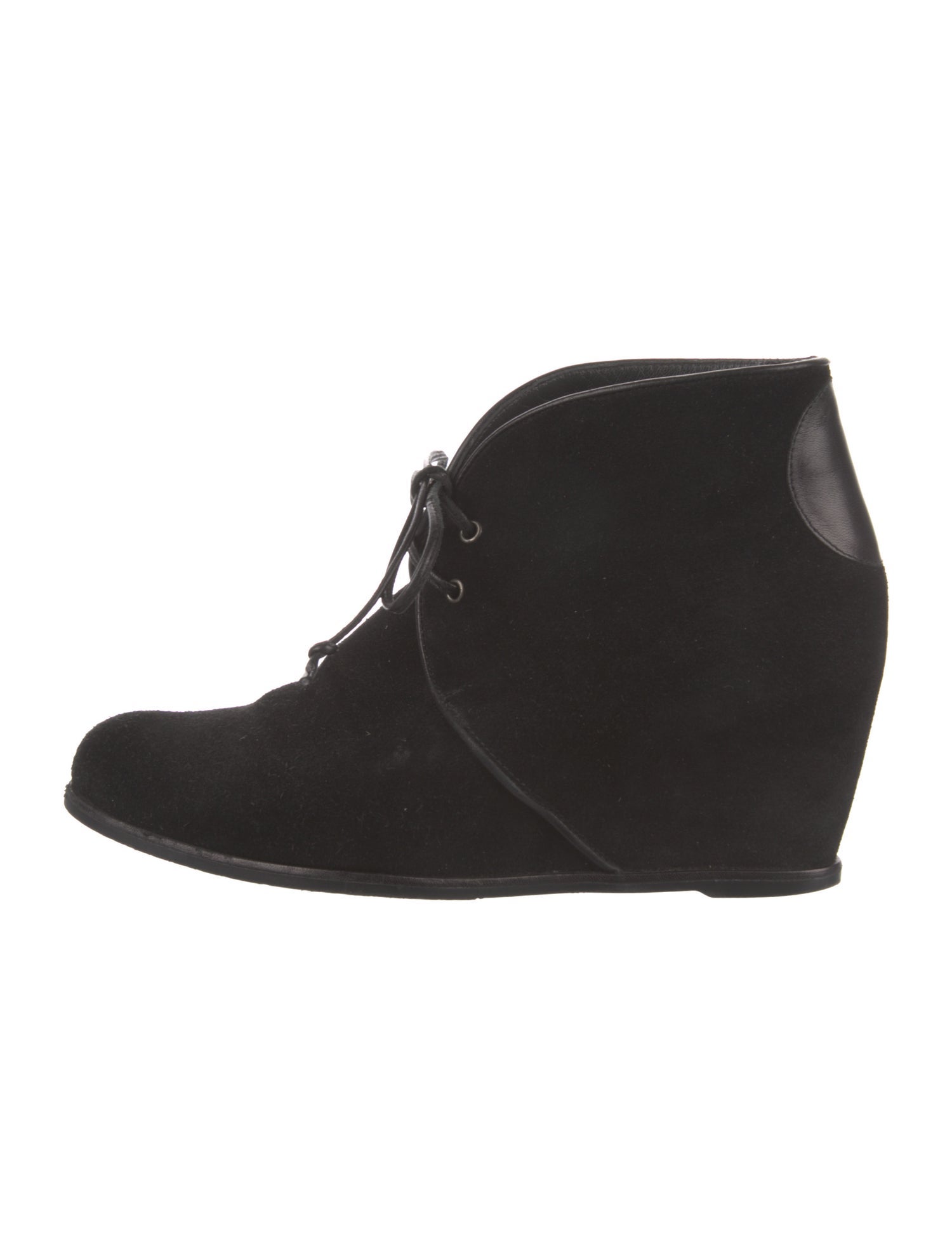 Stuart Weitzman Suede Lace-Up Boots