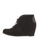 Stuart Weitzman Suede Lace-Up Boots