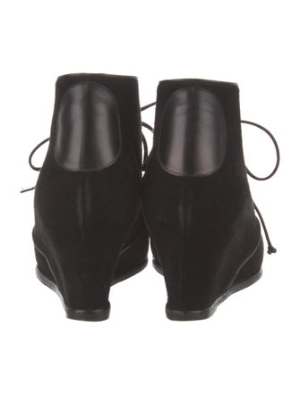 Stuart Weitzman Suede Lace-Up Boots