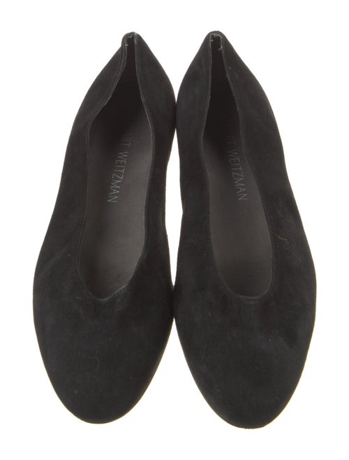 Stuart Weitzman Suede Flats