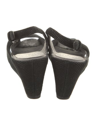 Stuart Weitzman Suede Slingback Sandals