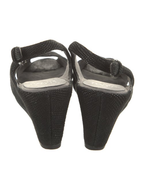 Stuart Weitzman Suede Slingback Sandals