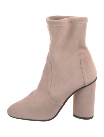 Stuart Weitzman Suede Sock Boots