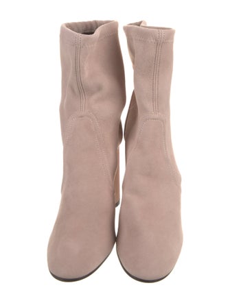 Stuart Weitzman Suede Sock Boots