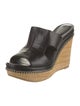 Stuart Weitzman Leather Slides