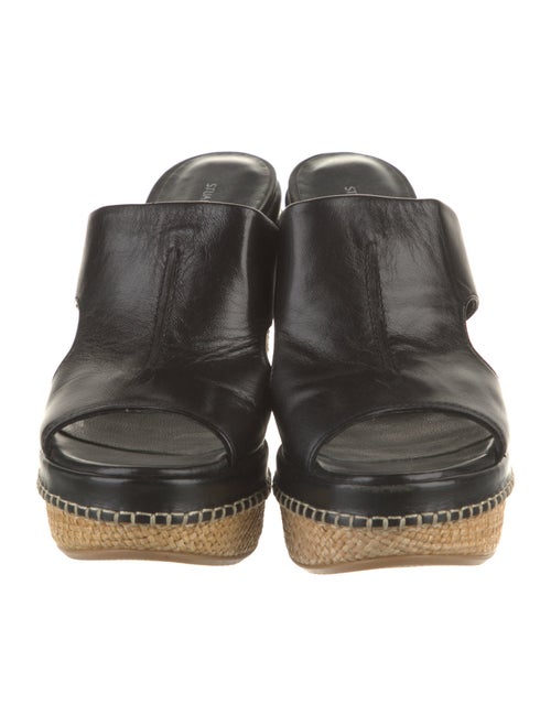 Stuart Weitzman Leather Slides