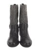 Stuart Weitzman Printed Moto Boots