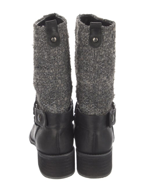 Stuart Weitzman Printed Moto Boots