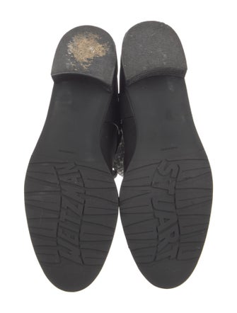 Stuart Weitzman Printed Moto Boots