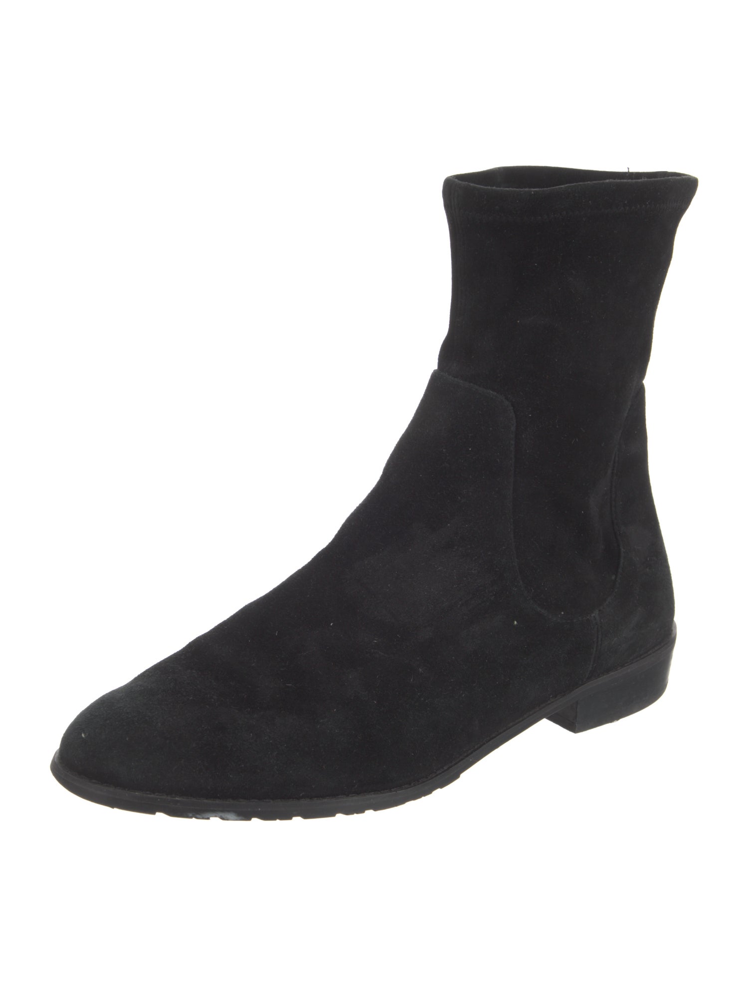 Stuart Weitzman Suede Sock Boots